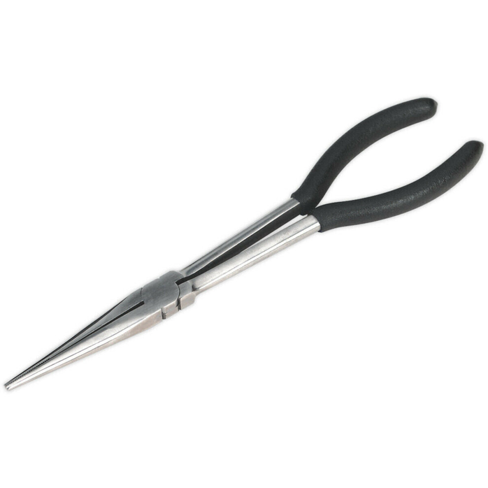 275Mm Straight Needle Nose Pliers - Drop Forged Steel - Foam Grip Handles 5056581902993