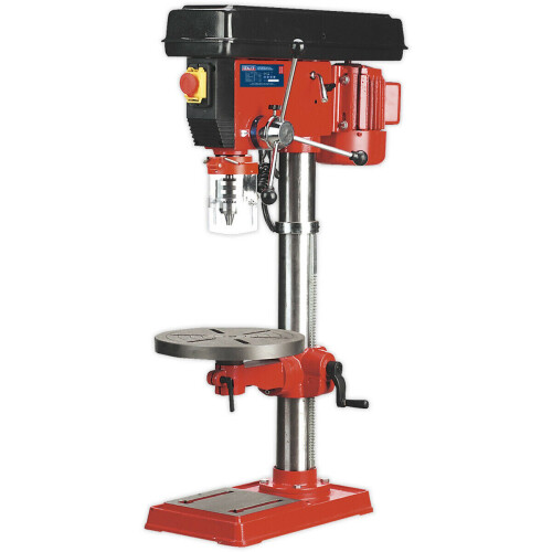 Loops 16-Speed Bench Pillar Drill - 650W Motor - 1070mm Height - Safety Release Switch