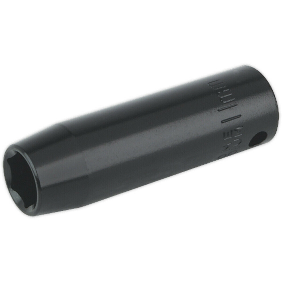 Loops 11Mm Forged Deep Impact Socket - 3/8 Inch Sq Drive Chrome Vanadium Wrench Socket