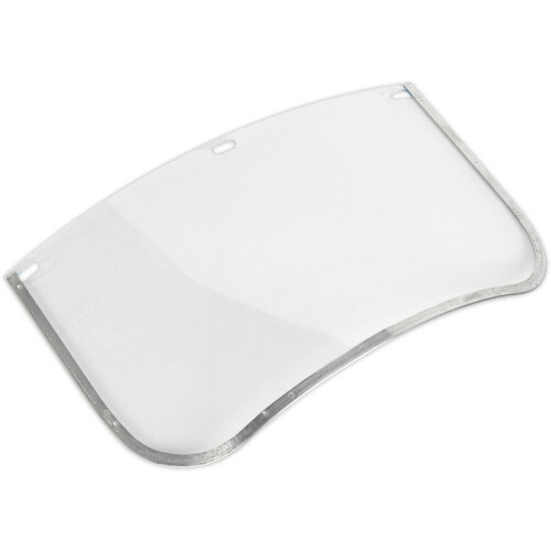 Loops Replacement Visor for ys09596 Brow Guard with Full Face Shield - Impact Grade F 2