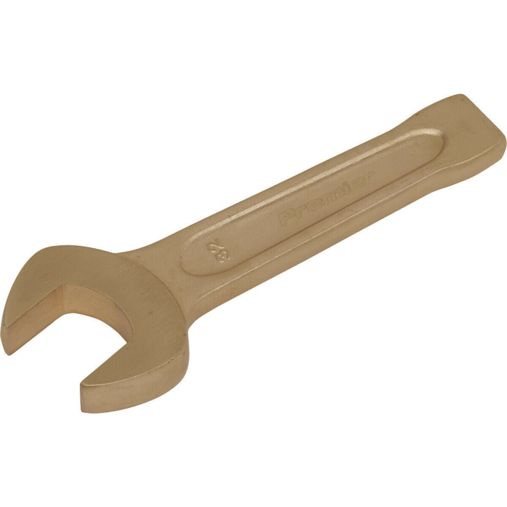 Loops 32Mm Open-End Slogging Spanner - Non-Sparking - Short Profile Striking End