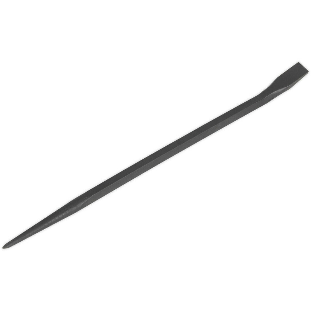 Loops 455Mm Pry Wrecking Bar - Drop Forged Steel - Hardened & Tempered - Cranked
