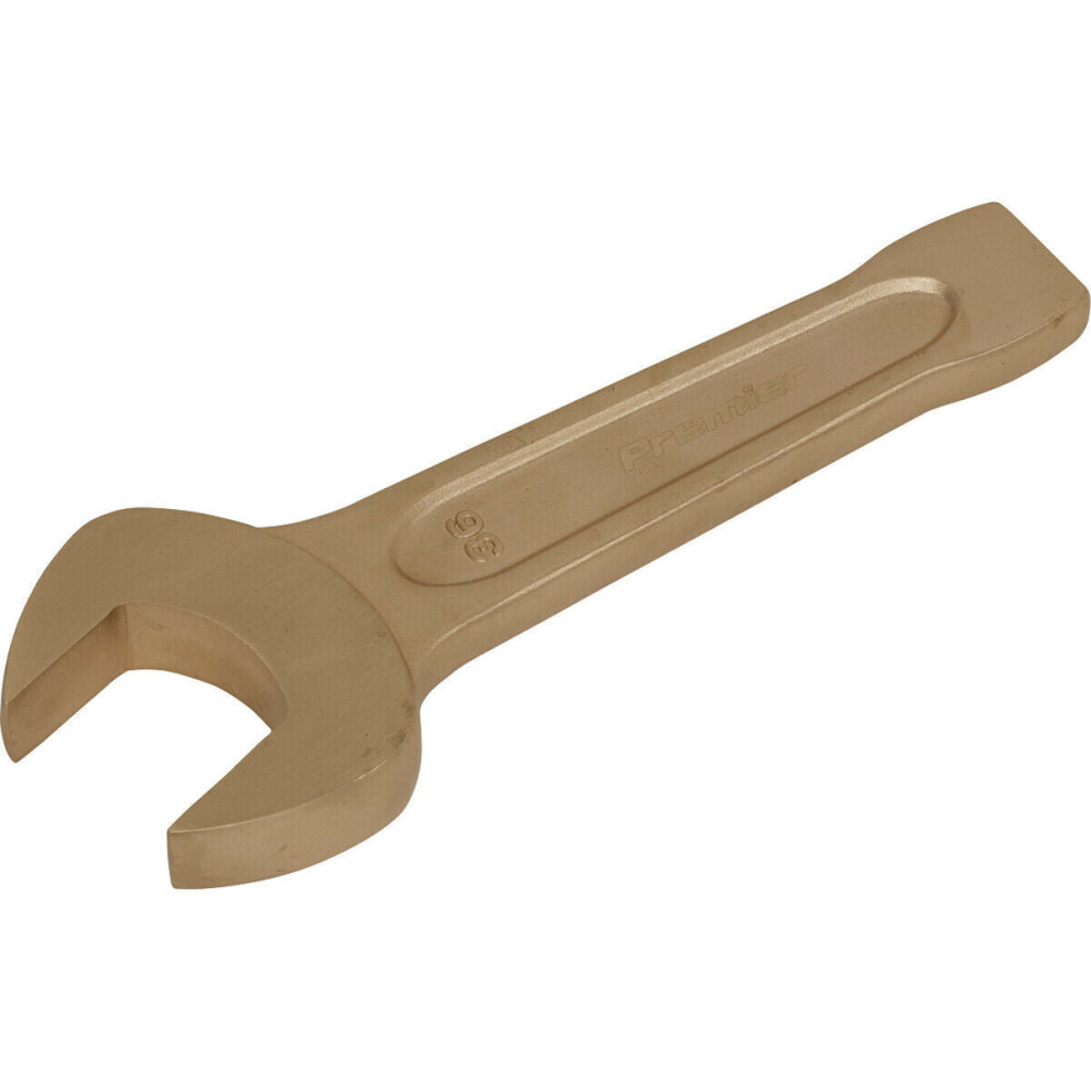 36Mm Open-End Slogging Spanner - Non-Sparking - Short Profile Striking End 5056524291047