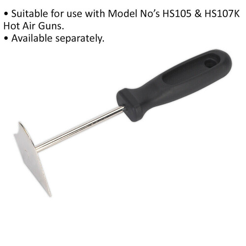 Loops Hot Air Gun Scraper Blade - Hot Air Gun Accessory - Paint Stripping Scraper Tool 1