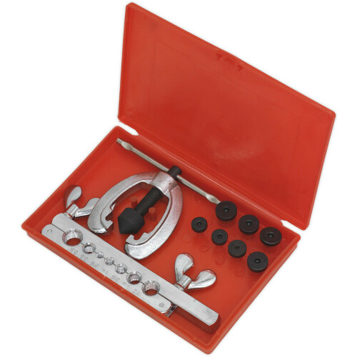 Loops 9 Piece Pipe Flaring Kit - Single or Double Flares - Copper Brass Aluminium Pipe 2