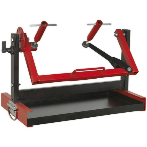 Loops 30kg Motorcycle Engine Stand - Suits Single / Twin Cylinder - Integral Drip Tray
