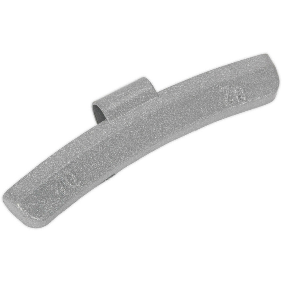 Loops 50 Pack 40G Hammer On Wheel Weights - Plastic Coated Zinc Alloy - Wheel Balance