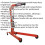 Loops 2 Tonne Folding Engine Crane - Heavy Duty Forged Hook - Rotating Pump Handle 2