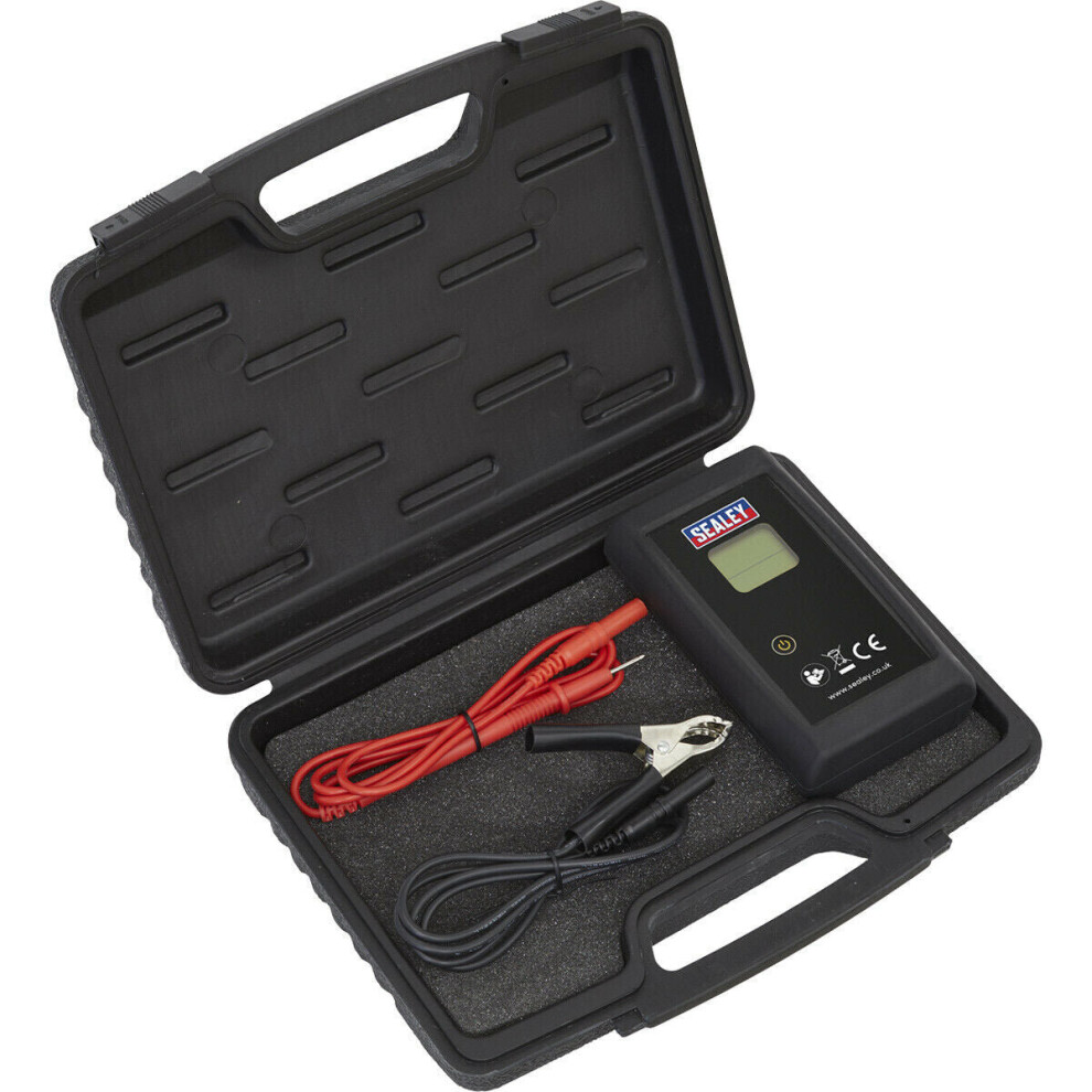 Loops Multi Voltage Glow Plug Tester - Diesel Engine Diagnostic Tool - Battery Powered