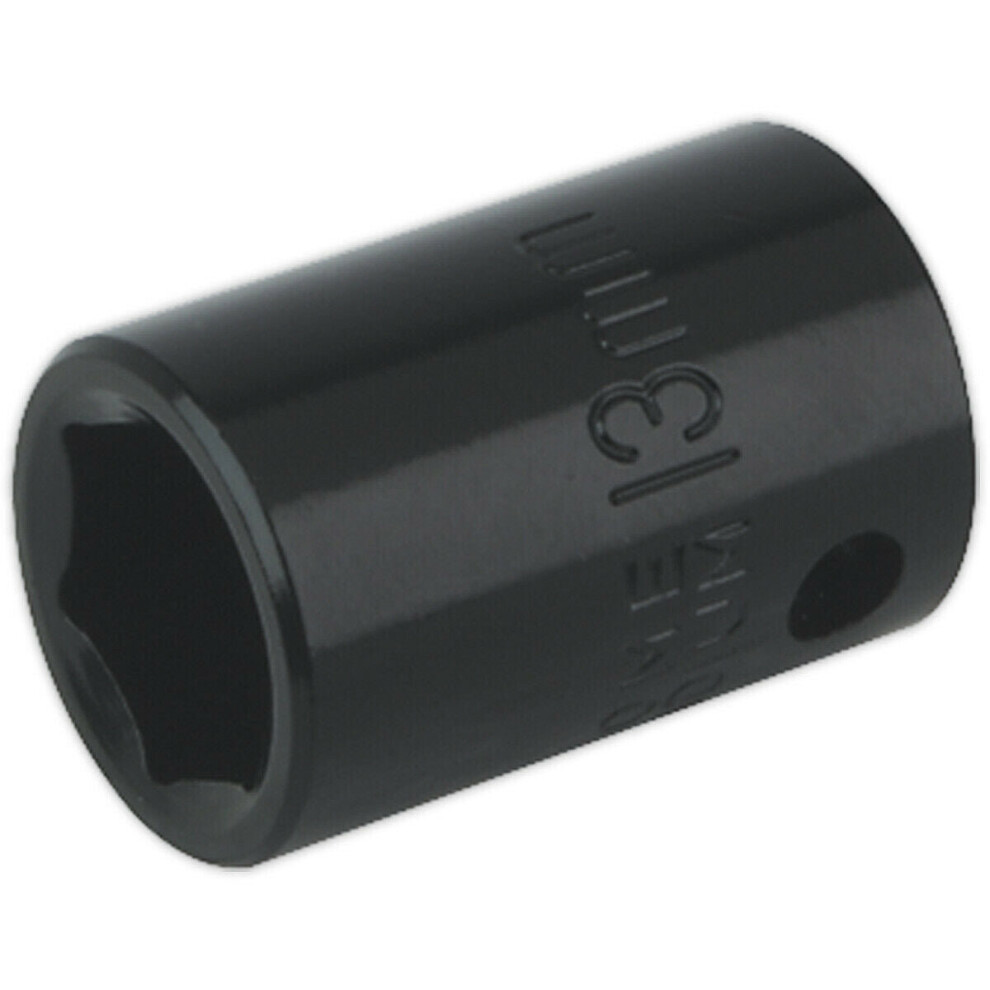 Loops 13Mm Forged Impact Socket - 3/8 Inch Sq Drive - Chrome-Vanadium Wrench Socket