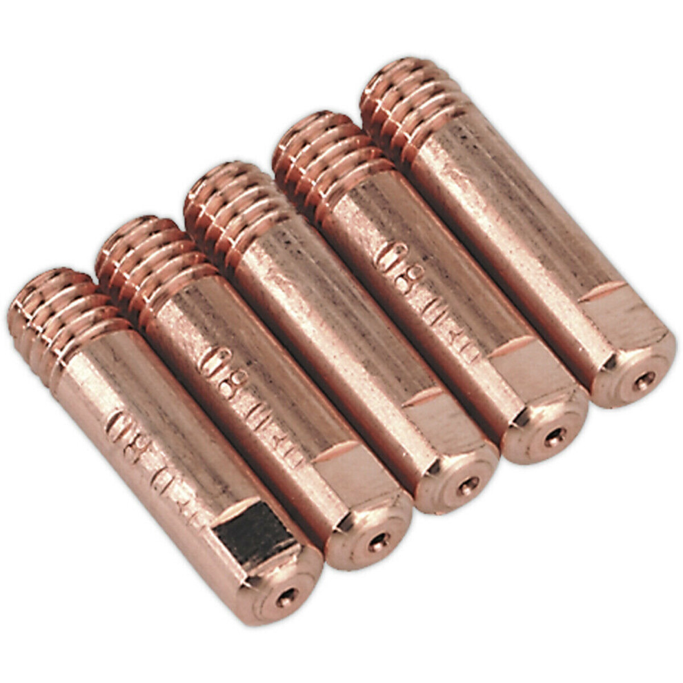 5 Pack 0.8Mm Contact Tip For Mb15 Welding Torches - Mig Welding Contacts 5056524289075