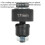 Loops 17mm Parking Aid Bumper Cutter - Plastic Bumper PDC Sensor Installation Tool 2