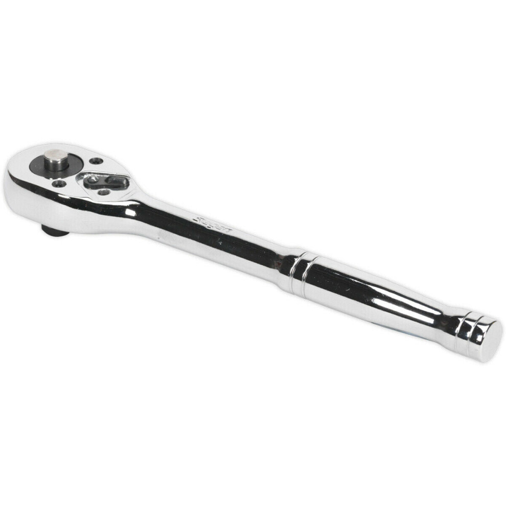 Loops 45-Tooth Flip Reverse Ratchet Wrench - 3/8 Inch Sq Drive - Pear Head Design