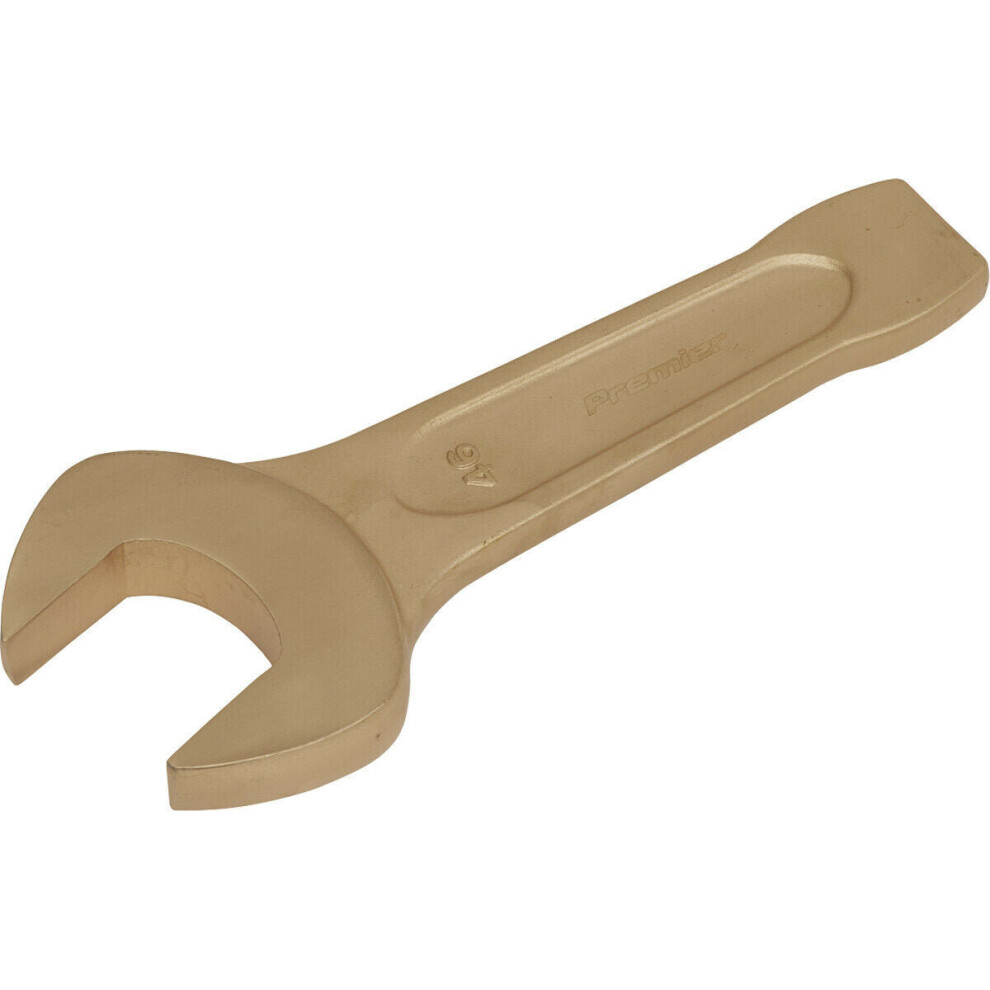 46mm Open-End Slogging Spanner - Non-Sparking - Short Profile Striking End