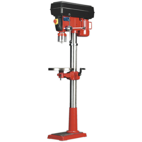 Loops Variable Speed Floor Standing Pillar Drill - 650W Motor - 1630mm Height - 230V