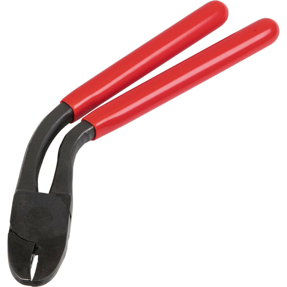 Hog Ring Pliers - 180Mm Pistol Grip Handles - Cupped & Spring Loaded Jaws 5056524279816