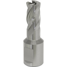 12mm x 25mm Depth Rotabor Cutter - M2 Steel Annular Metal Core Drill 19mm Shank