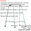 Loops Lightweight Aluminium Walking Frame - 770 to 870mm Adjustable Height - Medium 2