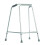 Loops Lightweight Aluminium Walking Frame - 770 to 870mm Adjustable Height - Medium 3