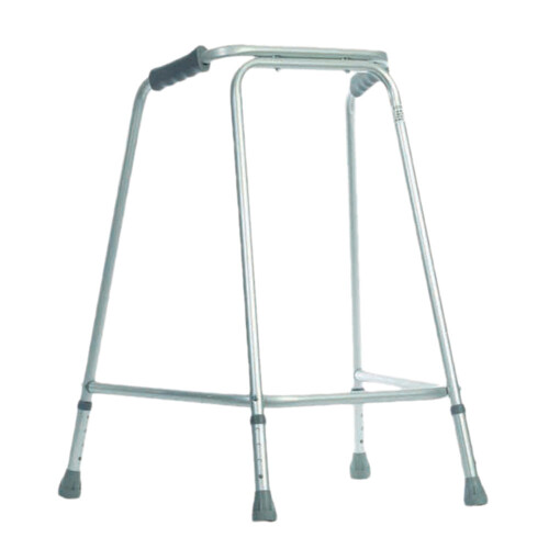Loops Lightweight Aluminium Walking Frame - 770 to 870mm Adjustable Height - Medium 2