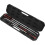 Loops 4 Piece Heavy Duty Pry Bar Set - Hammer Cap - Soft Grip Handles - Storage Case 4
