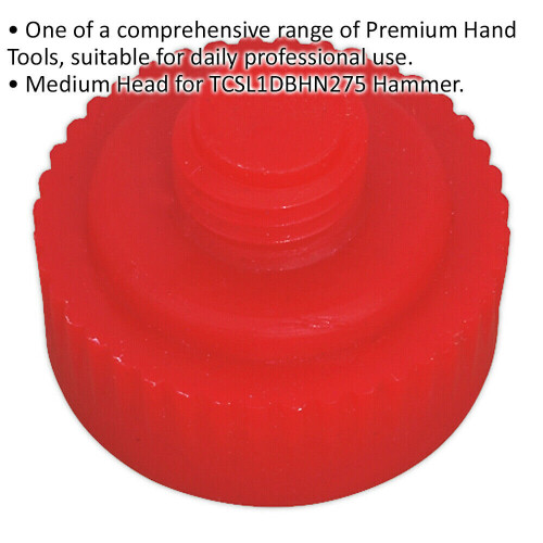 Loops Replacement Medium Nylon Hammer Face for ys03940 2.5lb Dead Blow Hammer 1