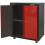 Loops Modular 2 Door Cabinet with Worktop - 665 x 460 x 820mm - Locking Storage System 4
