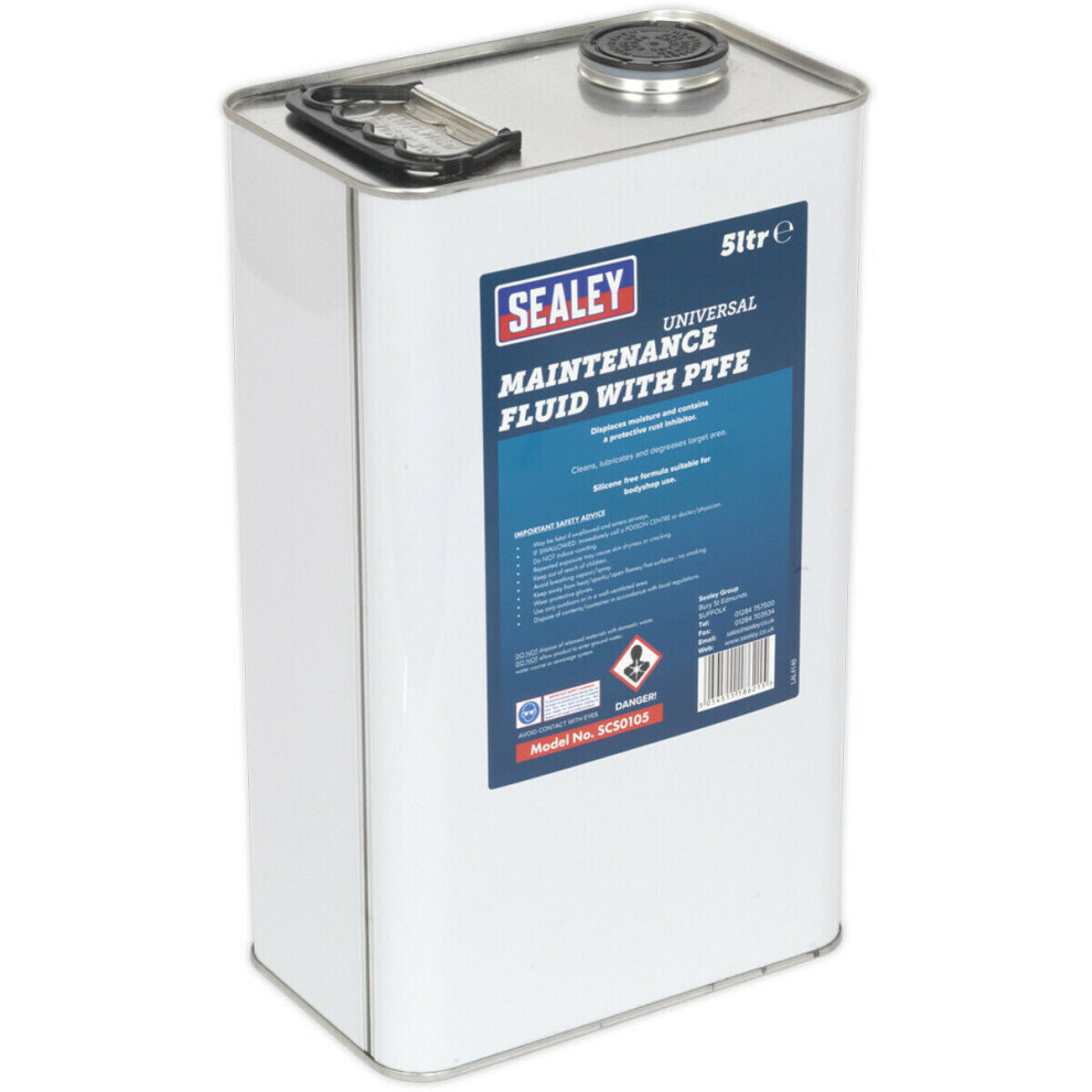 5L Universal Maintenance Fluid with PTFE - Silicon Free Formula - Rust Inhibitor