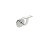 Loops 2x Handrail Bannister Bracket Wall Support 62mm Projectoin Polished Steel 4