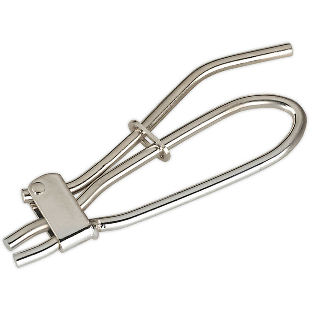 Spring Type Brake & Fuel Hose Pinch Tool - Smooth Rounded Jaws - Sliding Lock 5056581938534