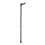 Loops Left Handed Ergonomic Handled Walking Stick - Palm Grip - 14 Heght Settings 1