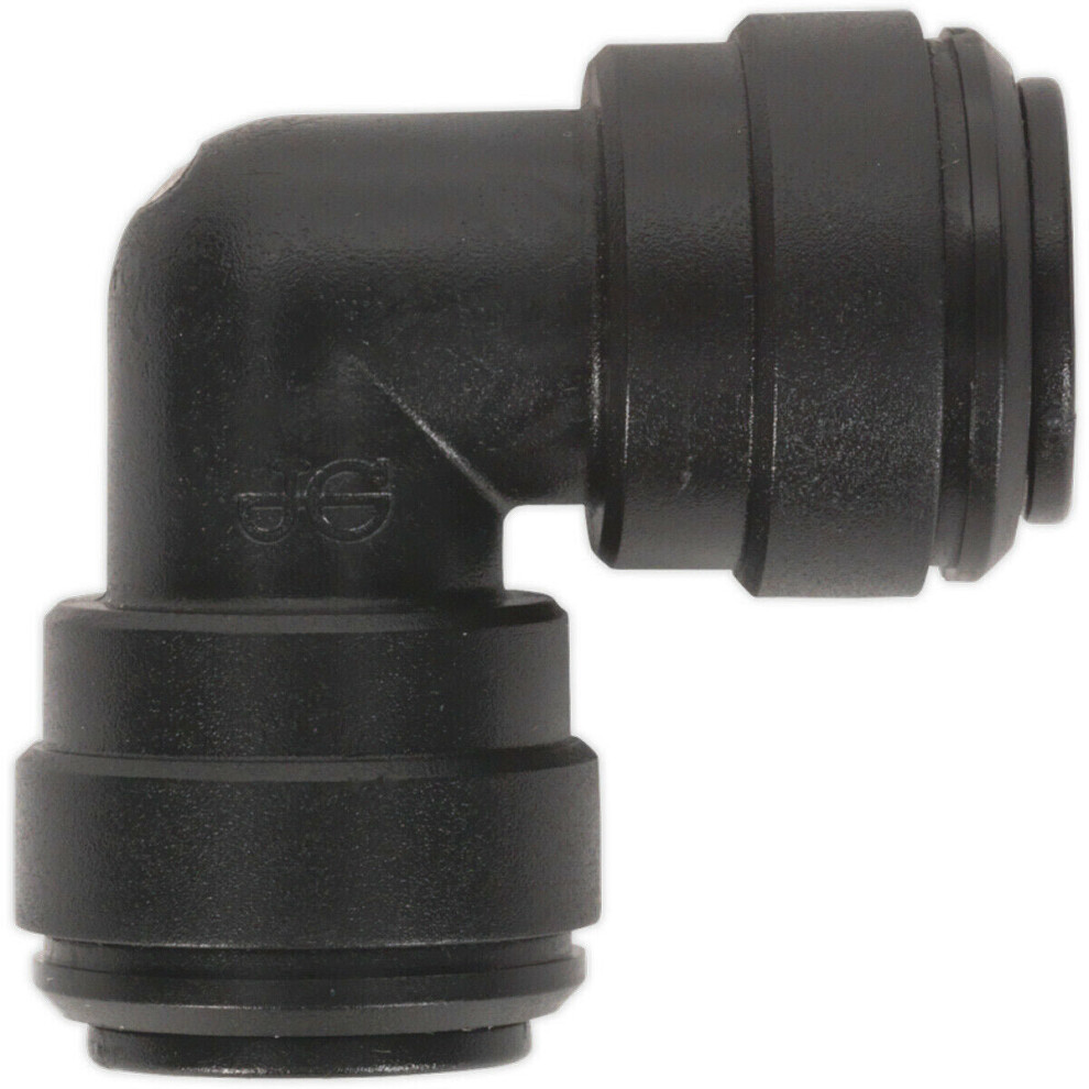 Loops 5 Pack - 10Mm 90 Degree Angled Elbow Coupling Adapter - Pneumatic Pipe Joiner