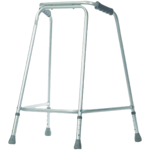 Loops Lightweight Aluminium Walking Frame - 770 to 870mm Adjustable Height Extra Large