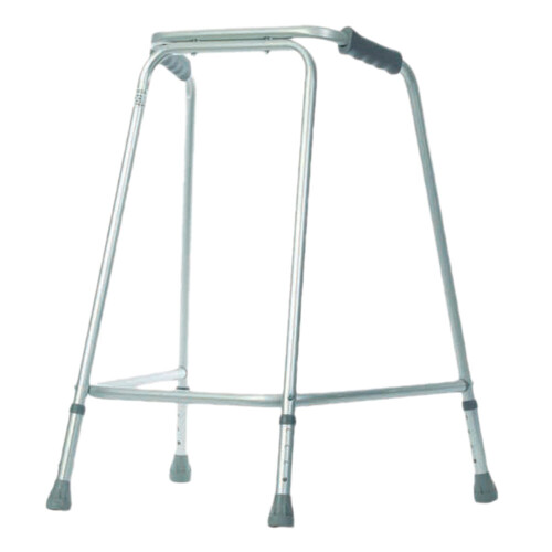 Loops Lightweight Aluminium Walking Frame - 860 to 960mm Adjustable Height - Large