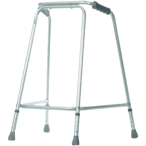 Loops Lightweight Aluminium Walking Frame - 770 to 870mm Adjustable Height Extra Large 2
