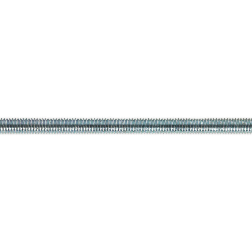 5 Pack Threaded Studding Rod - M6 X 1Mm - Grade 8.8 Zinc Plated - Din 975 5056581929273