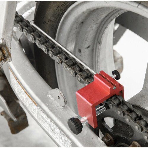Loops Motorcycle Chain Alignment Tool - For Up To 28mm Chains - Sprocket Aligning Tool 2