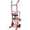 Loops 205L Drum Stillage Trolley - Spring Loaded Mechanism - Bracing Strap - Wheeled 4