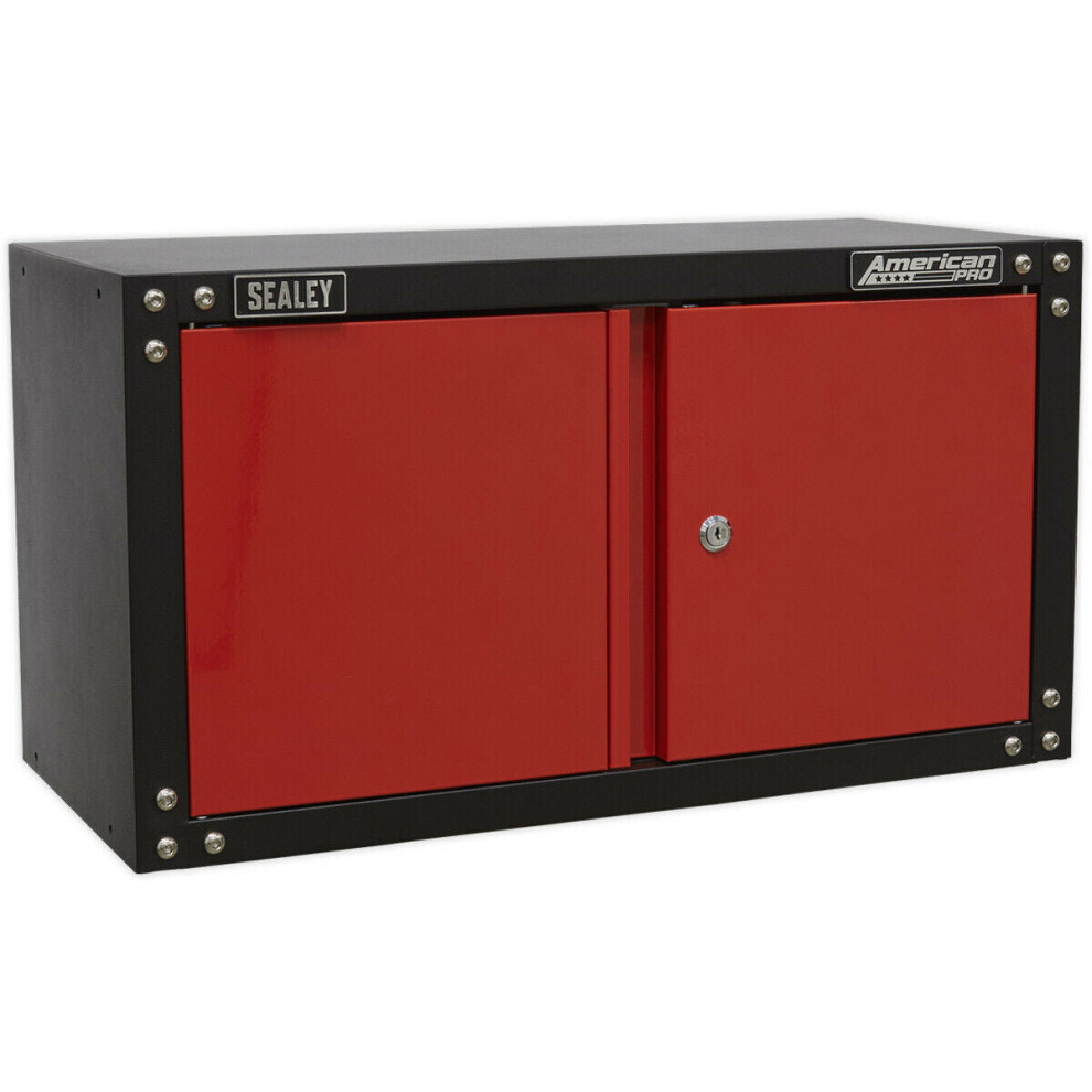 Modular 2 Door Wall Cabinet - 665 x 305 x 360mm - Locking Storage System