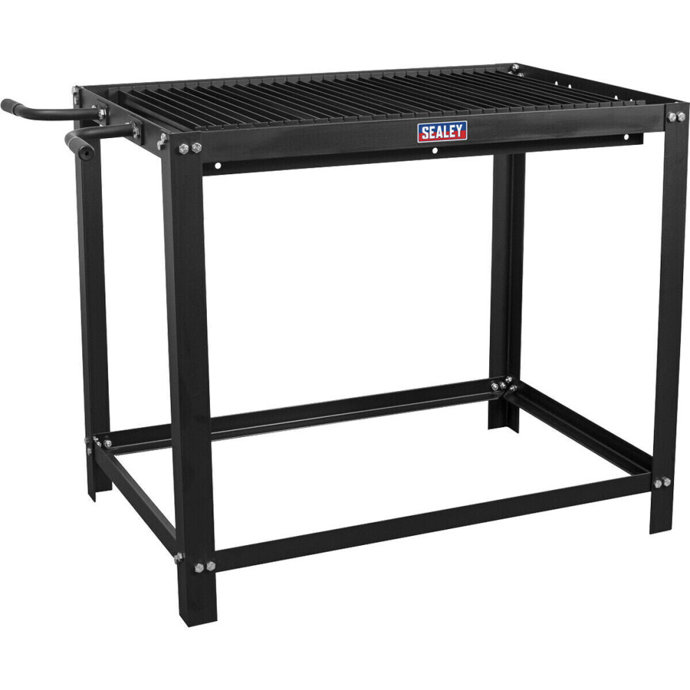 Plasma Cutting Table Workbench - Mild Steel - 113Kg Capacity - Replaceable Slats 5056524293553