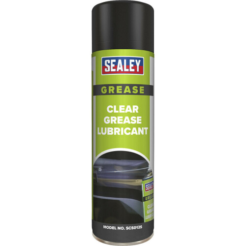Loops 6 PACK 500ml Clear Grease Lubricant - Silicon-Free Formula - Protective Barrier