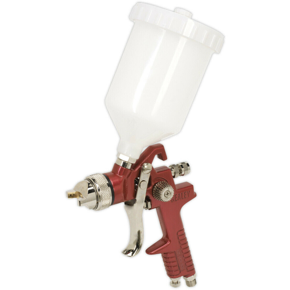 Loops Premium Hvlp Gravity Fed Spray Gun / Airbrush - 1.3Mm Nozzle Paint Undercoat