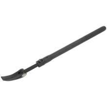 Extendable Heavy Duty Pry Bar - 600mm to 915mm - 180Â Adjustable Locking Head