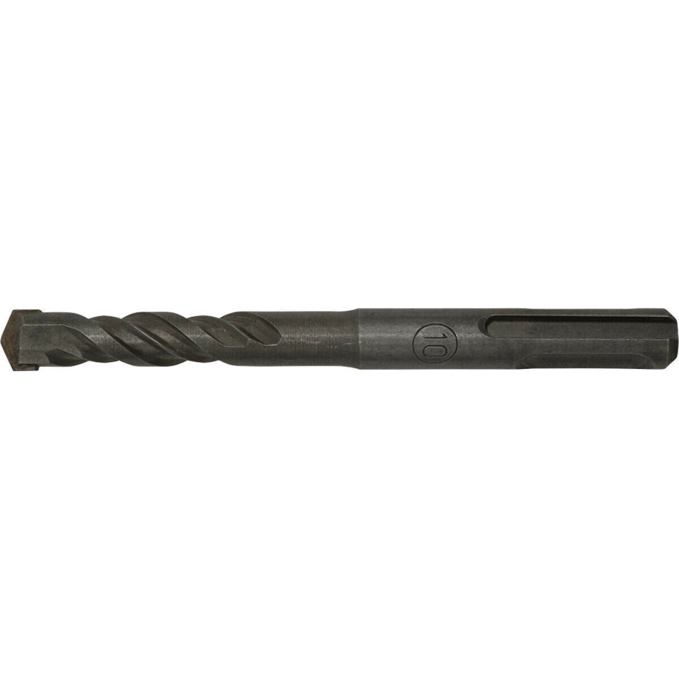 Loops 10 X 110Mm Sds Plus Drill Bit - Fully Hardened & Ground - Smooth Drilling