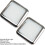 Loops Square LED Plinth Light Kit 2 NATURAL WHITE Spotlights Kitchen Bathroom Panel 3