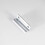 Loops Sash Window Lift Handle 62 x 20mm 47mm Fixing Centres Satin Chrome 4