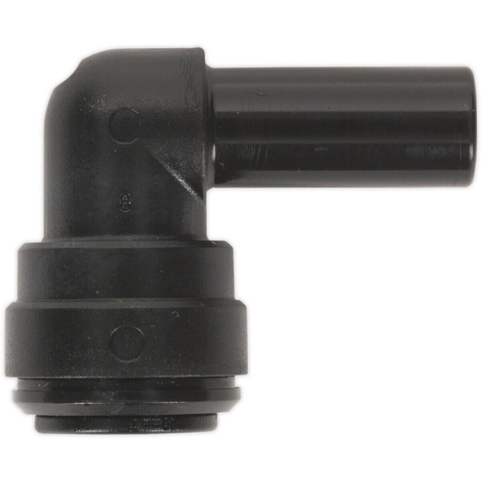 5 Pack - 10Mm 90 Degree Angled Elbow To Stem Coupling Adapter - Pneumatic Pipes 5056524283967