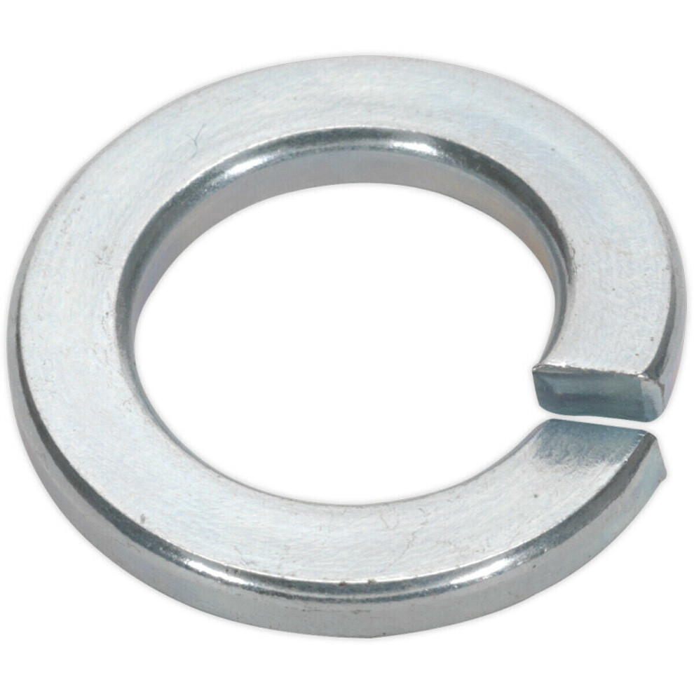 Loops 50 Pack Metric Spring Washer - M16 - Din 127B - Zinc Plated Metal Spacer