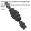 Loops 3 PACK Motorcycle Spindle Tool Set - Motor Bike Wheel Nut Tightening Socket Kit 2