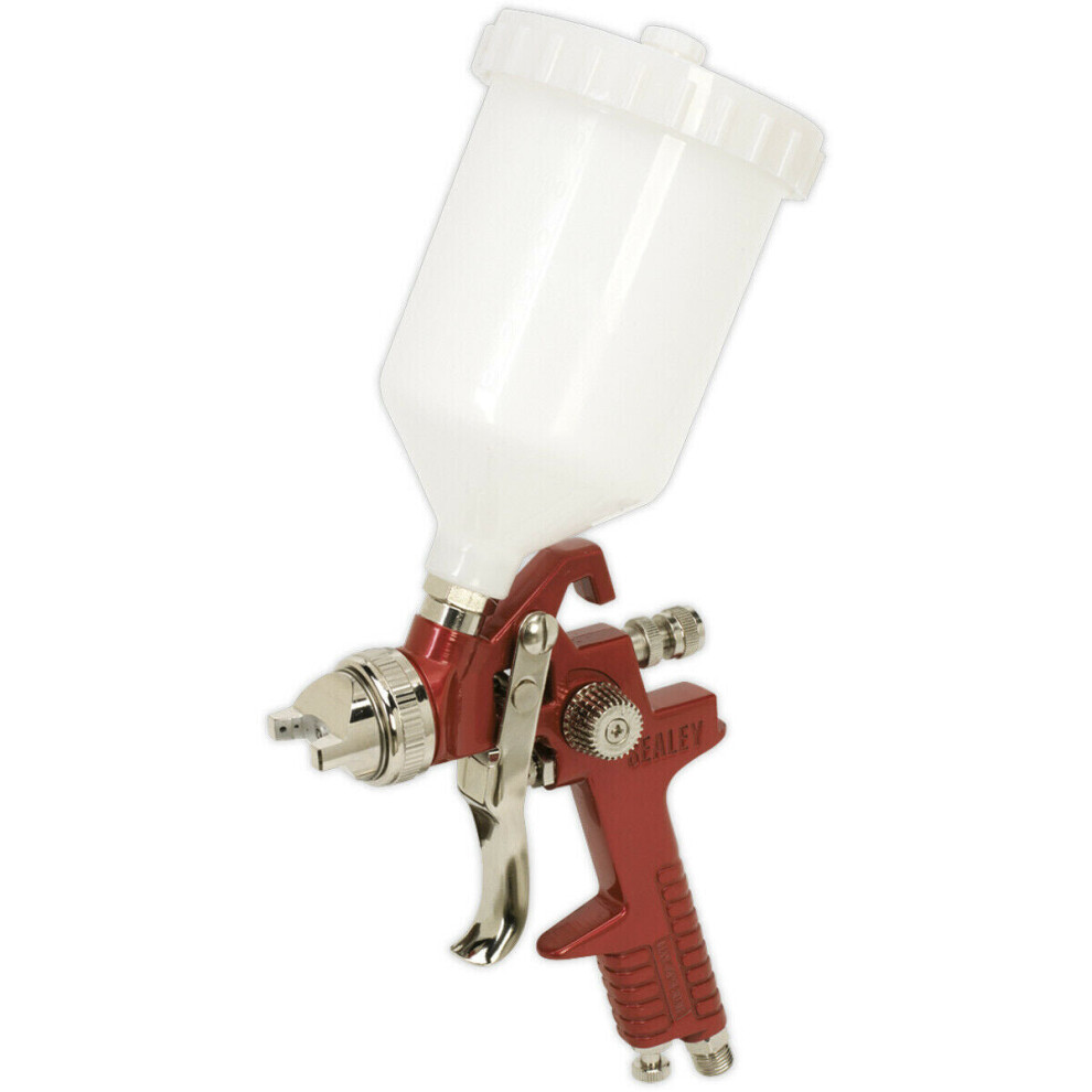 Loops Premium Hvlp Gravity Fed Spray Gun / Airbrush - 2Mm Nozzle Paint Undercoat